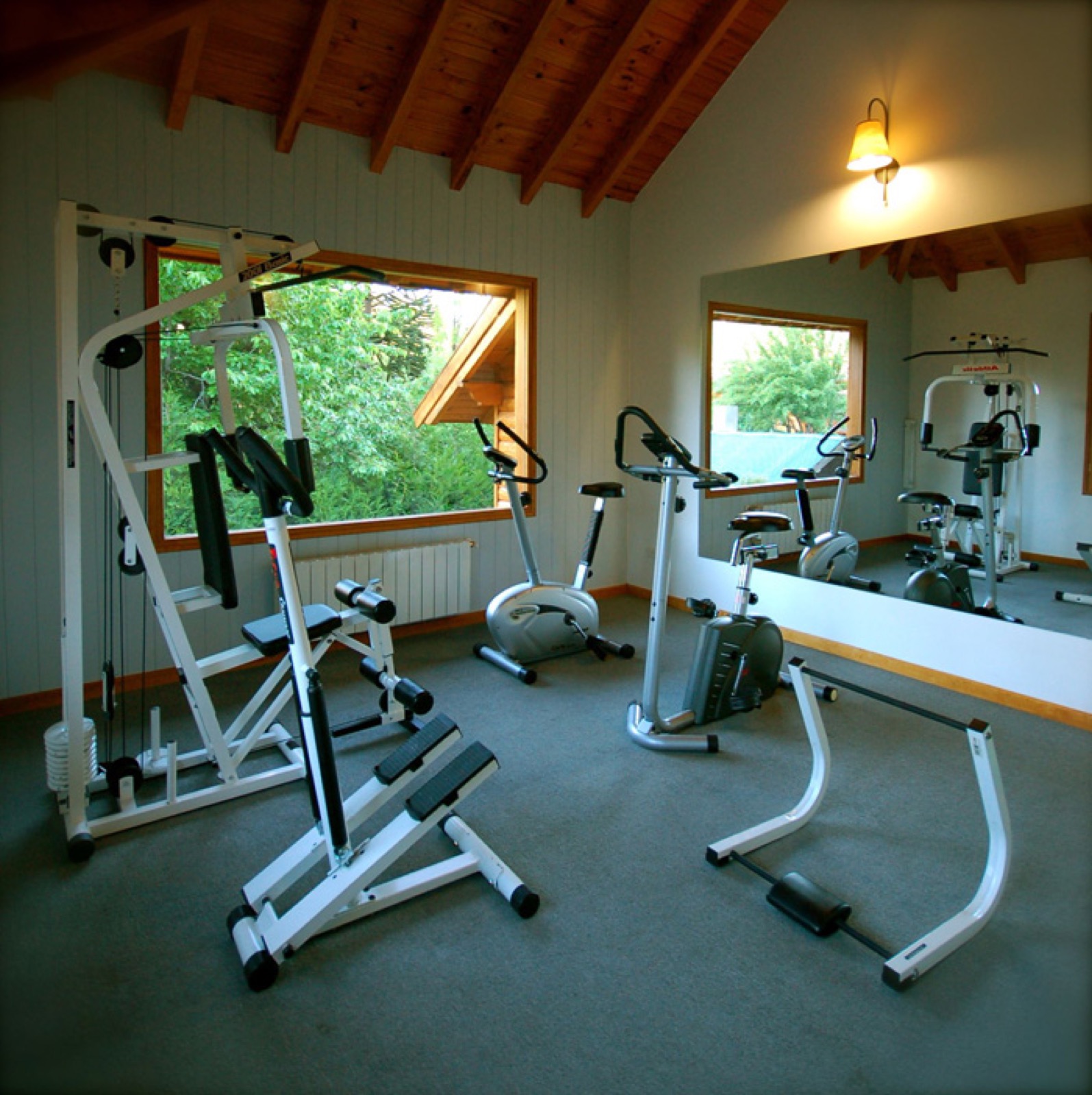 Gimnasio totalmente equipado